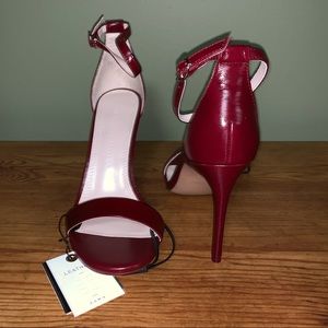 Zara Leather Heeled Sandals